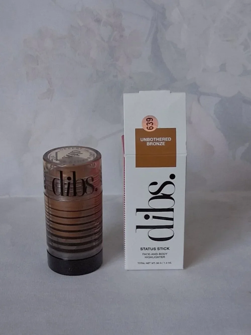 Dibs Status Stick Face and Body Highlighter Unbothered Bronze NIB